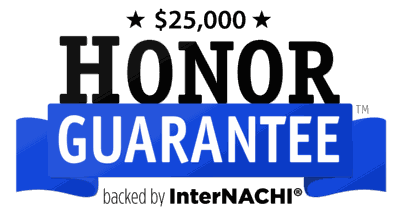 $25,000 Honor Guarantee backed by InterNACHI